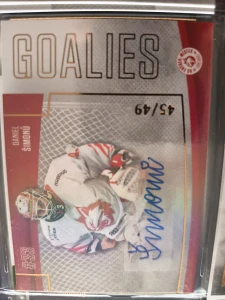 Daniel Šimonů Goalies signature 45/49 Frýdek 22/23 2. série