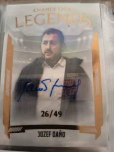 Jozef Daňo Legends signature 26/49 Frýdek 22/23 1. série