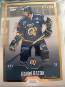 Daniel Gazda Gold 07/23 Zlín 22/23 1. série
