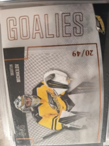 Martin Michajlov Goalies limit 20/49 Sokolov 22/23 1. série
