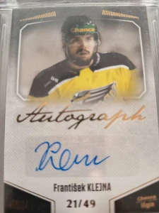 František Klejna autograph 21/49 Sokolov 22/23 2. série