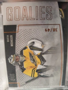 Martin Michajlov Goalies limit 38/49 Sokolov 22/23 1. série