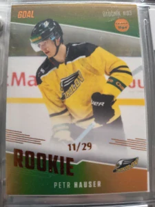 Petr Hauser Rookie limit 11/29 Sokolov 22/23 2. série