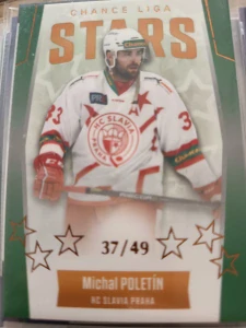 Michal Poletín Stars limit 37/49 Slavie 22/23 1. série