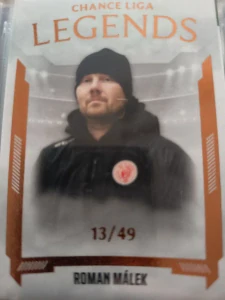 Roman Málek Legends limit 13/49 Slavie 22/23 1. série
