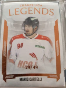 Mario Cartelli Legends limit 29/49 Olomouc 22/23 1. série