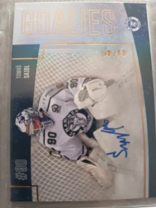 Tomáš Sajdl Goalies signature 41/49 Kolín 22/23 2. série
