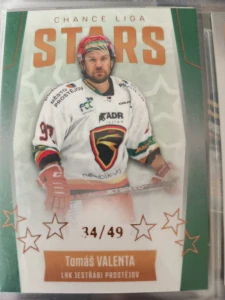Tomáš Valenta Stars limit 34/49 Prostějov 22/23 1. série