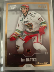 Jan Bartko Gold 16/23 Prostějov 22/23 update