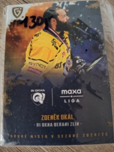 Kompletní set Medailist Zlín 6 ks 24/25 update Goal cards