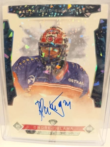 Ondřej Bláha Authentic signature 07/10 Poruba 25/26 2. série