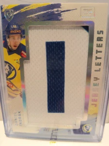 Daniel Indrák Jersey letter 3/6 Přerov 25/26 2. série