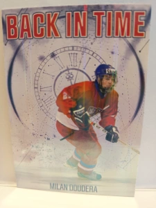 Milan Doudera Back in time Space 02/25 (retail verze) 25/26 Series 1 Collectors box Real cards