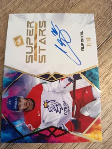 Filip Chytil Super stars auto 02/10
